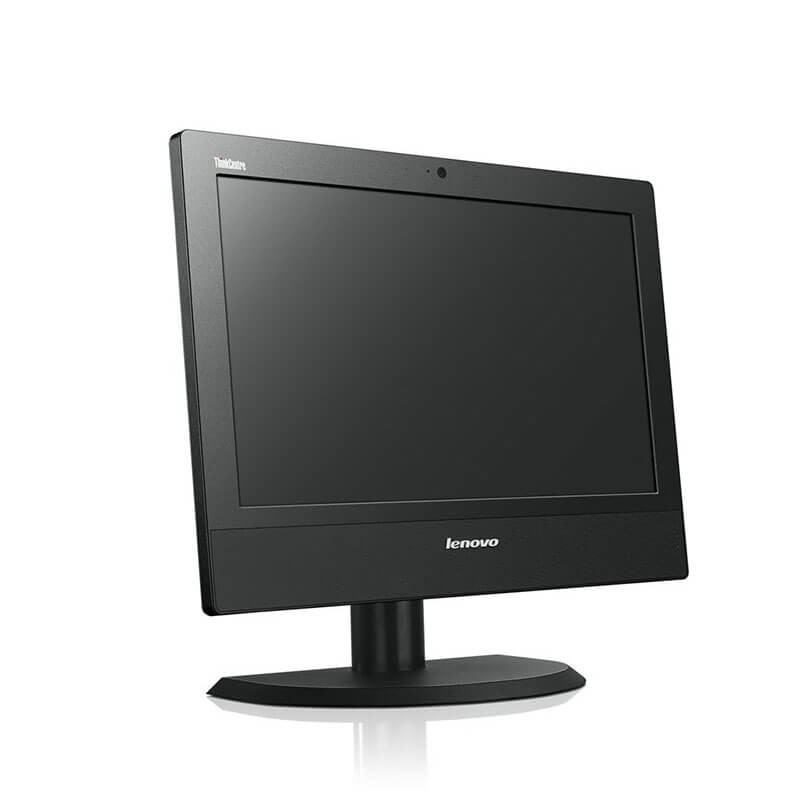 All-in-One second hand Lenovo ThinkCentre M73z, Intel Core i3-4150, 20 inci, Webcam