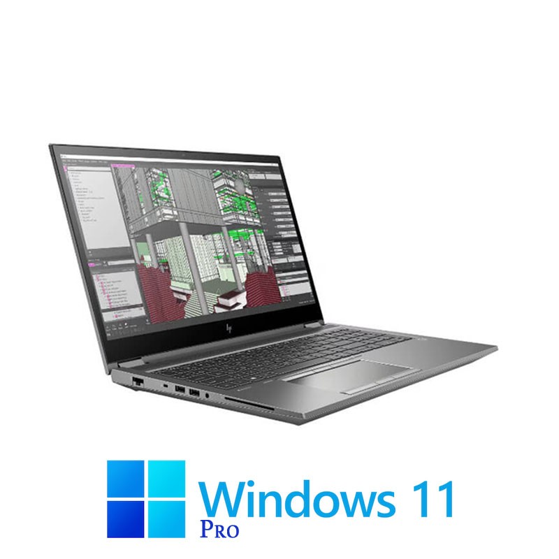 Laptopuri HP ZBook Fury 15 G8, i7-11850H, 32GB, SSD, RTX A3000 6GB, Win 11 Pro