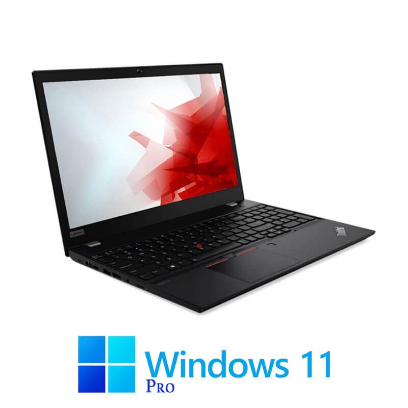 Laptopuri Lenovo T15 Gen 1, i7-10610U, SSD, Display NOU, GeForce MX330, Win 11 Pro