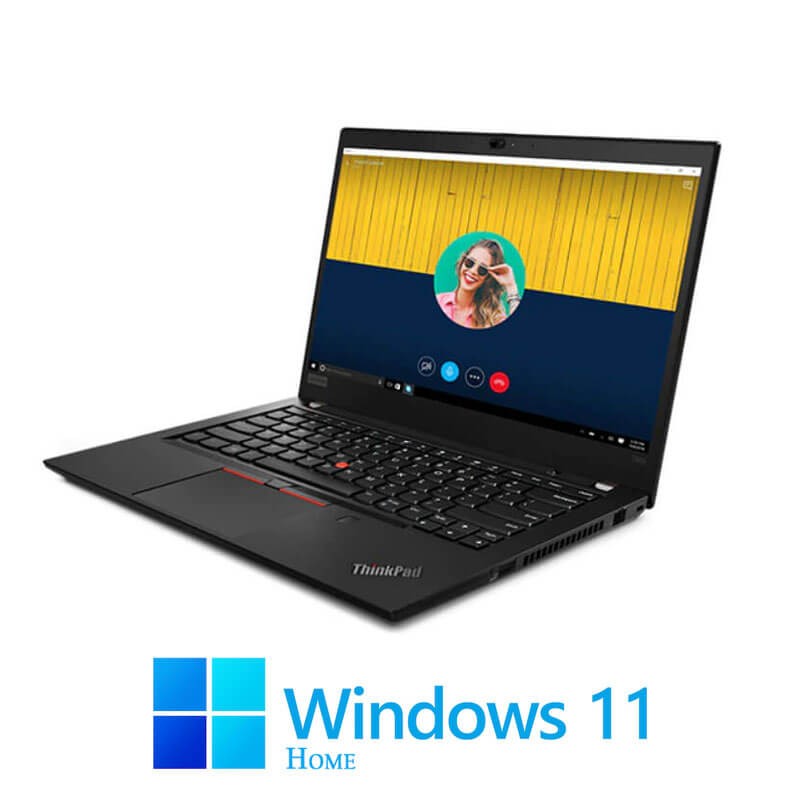 Laptopuri Lenovo T495, Ryzen 5 Pro 3500U, 256GB SSD, Display NOU Full HD, Win 11 Home