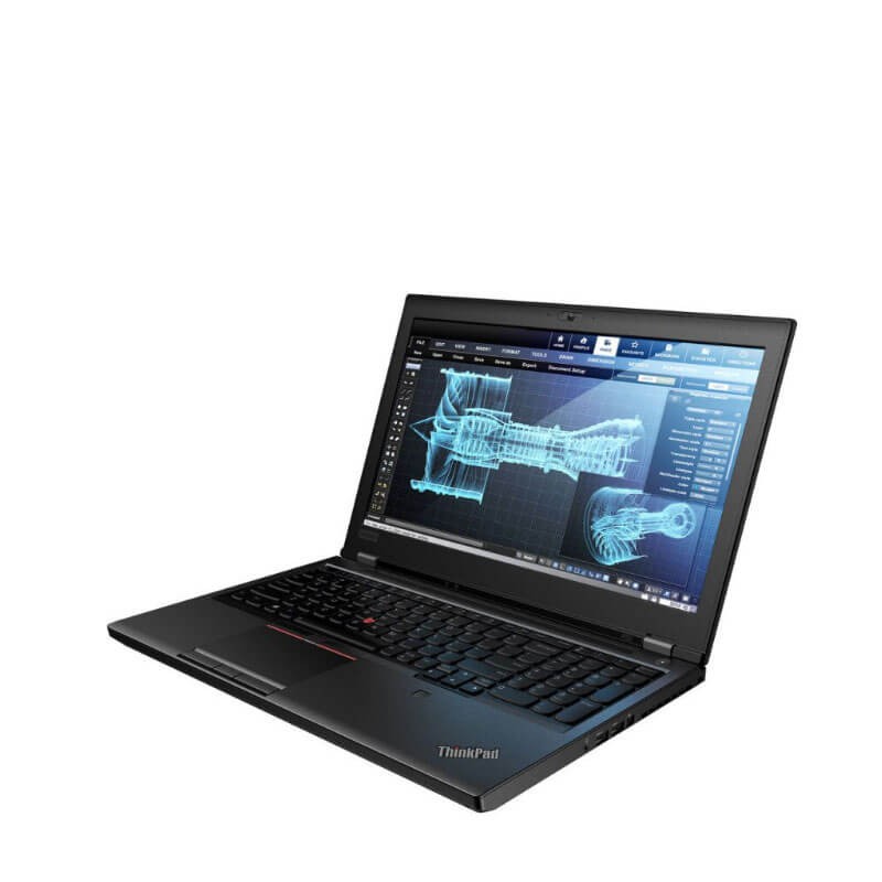 Laptopuri second hand Lenovo P52, Hexa Core i7-8850H, 16GB, 512GB SSD, Quadro P1000 4GB