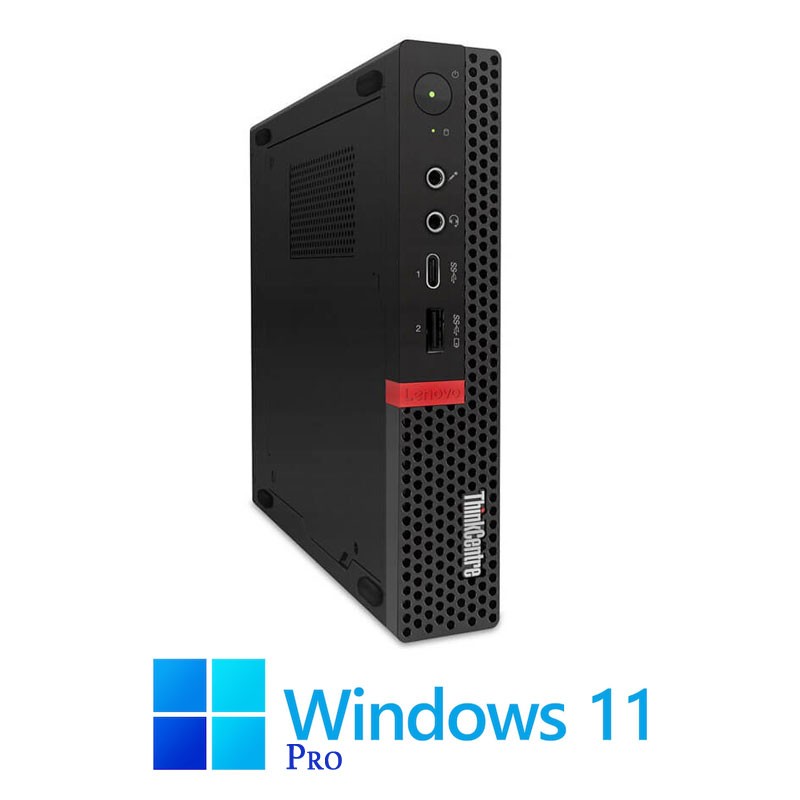 Mini Calculatoare Lenovo ThinkCentre M720q, i5-8400T, 16GB DDR4, 256GB SSD, Win 11 Pro