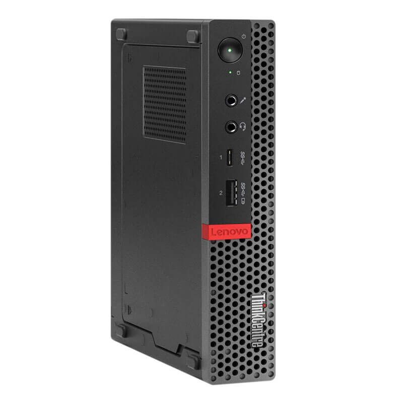 Mini Calculatoare second hand Lenovo ThinkCentre M920x, Hexa Core i5-9500T, 16GB DDR4, 256GB SSD