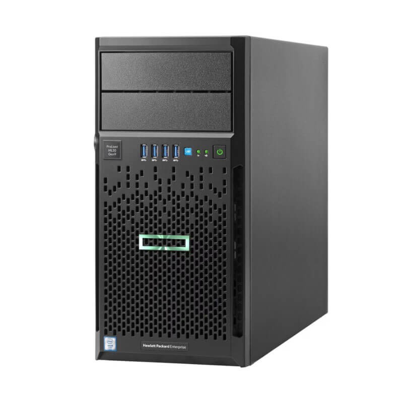 Servere HP ProLiant ML30 G9, Quad Core E3-1270 v5, 32GB DDR4 - Configureaza pentru comanda