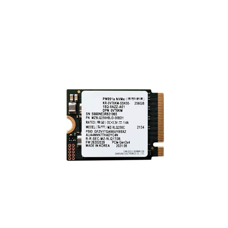 Solid State Drive (SSD) M.2 2230 NVMe 256GB, Samsung PM991a
