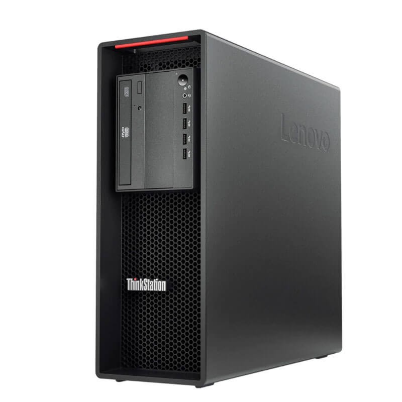 Statie grafica second hand Lenovo P520, Quad Core W-2125, 32GB, 512GB SSD, Quadro P400