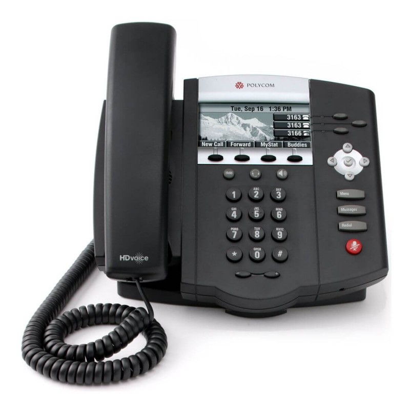Telefon SIP Polycom SoundPoint IP 450 PoE